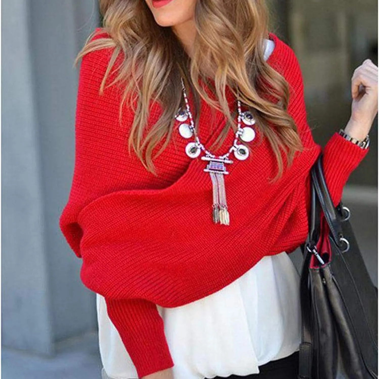 Shawl Wraps for Women Knitted Cable Wrap Sweater for Women Knitted Double Sleeve Scarf Hollow Out Crochet Shrugs