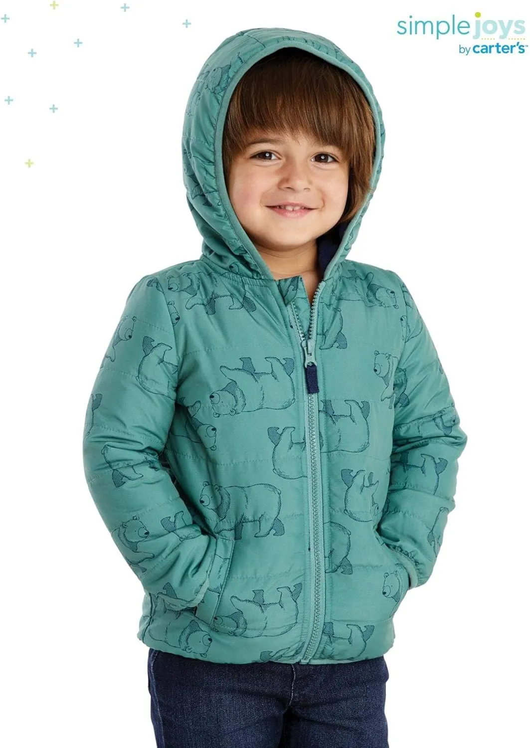 Simple Joys by Carter's Baby Boys' Puffer Jacket