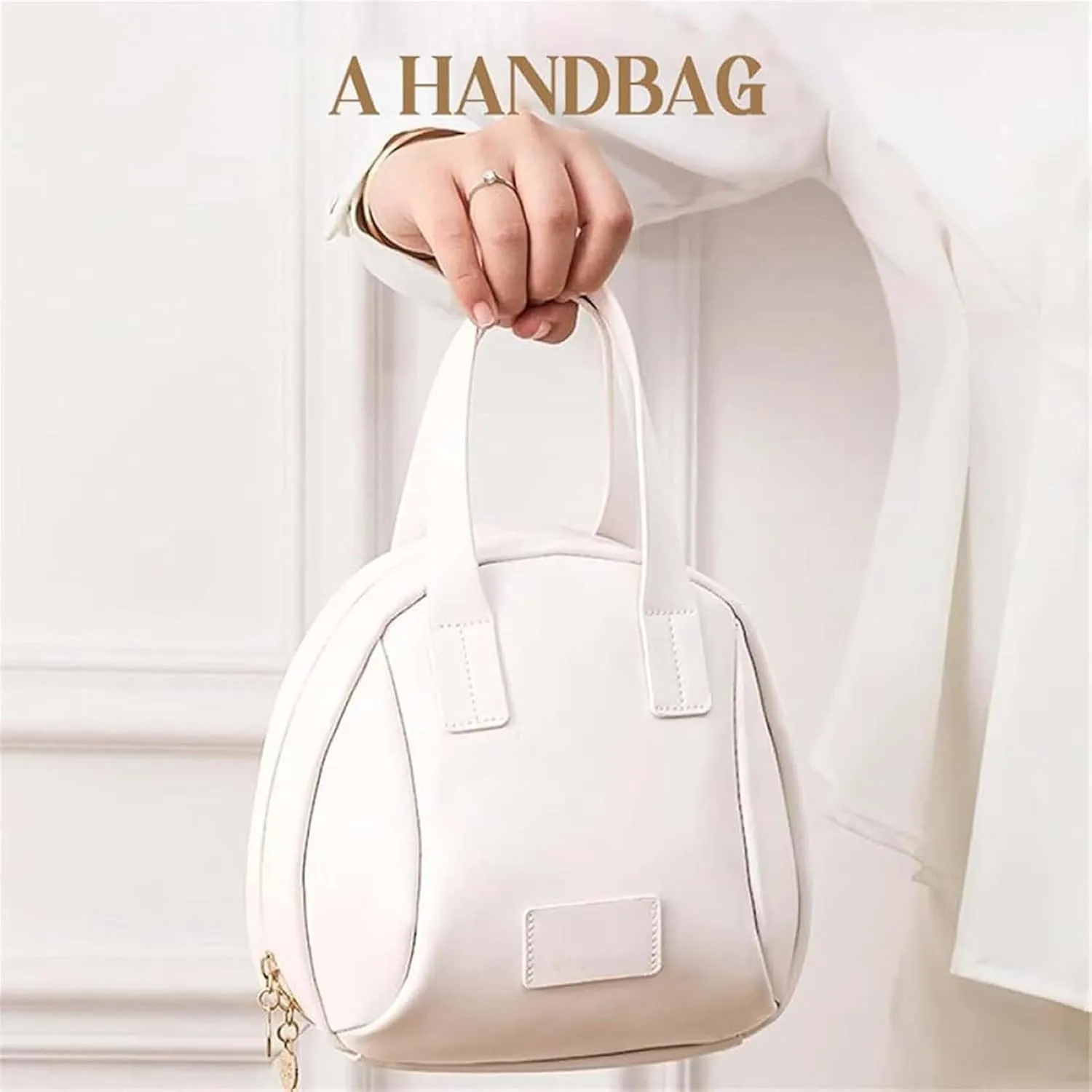 Solidarityn Multi-Layered Shell-Shaped Cosmetic Bag, Shell Shaped Tote Travel Bag, Multi-layered Shell-Shaped Cosmetic Bag, Layered Shell-Shaped Cosmetic Bag (Brown)