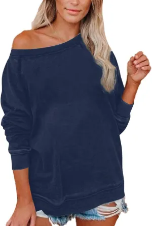 Sweatshirt For Women 2023 Crewneck Sweat Shirt Fall Winter Fashion Pullover Tops Long Sleeve Oversized Sweatshirts