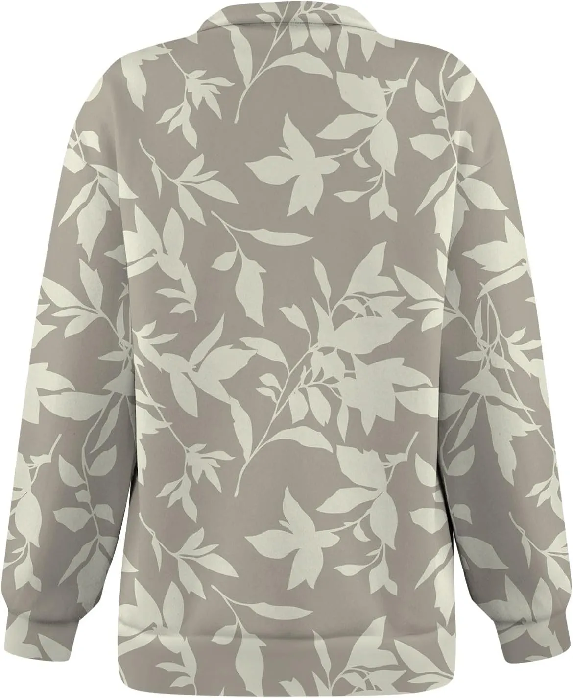 Sweatshirt For Women Fall Casual Hoodies Y2K Quarter Zip Pullover Boho Long Sleeve Plus Size Sweatshirt