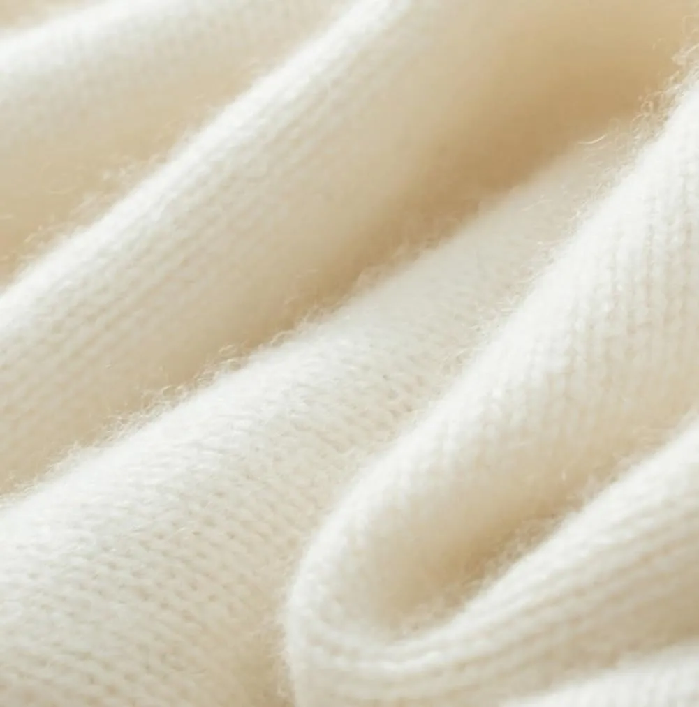 Turtleneck Sweater,Oversized Refined Turtleneck Cashmere Sweater for Women,Winter High Neck Tops Loose Jumpers