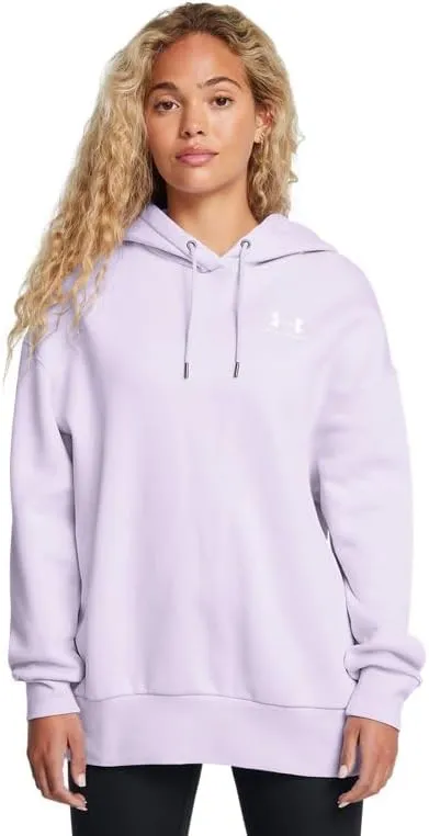 Under Armour Womens Icon Fleece Oversized Hoodie - Ultra-Soft Warmth MD