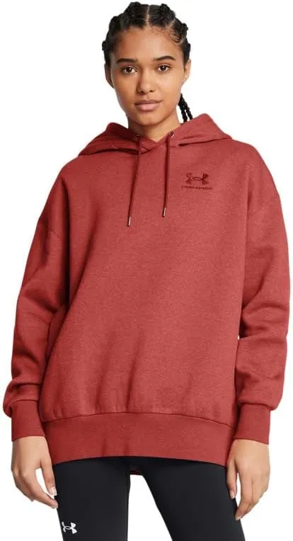 Under Armour Womens Icon Fleece Oversized Hoodie - Ultra-Soft Warmth SM