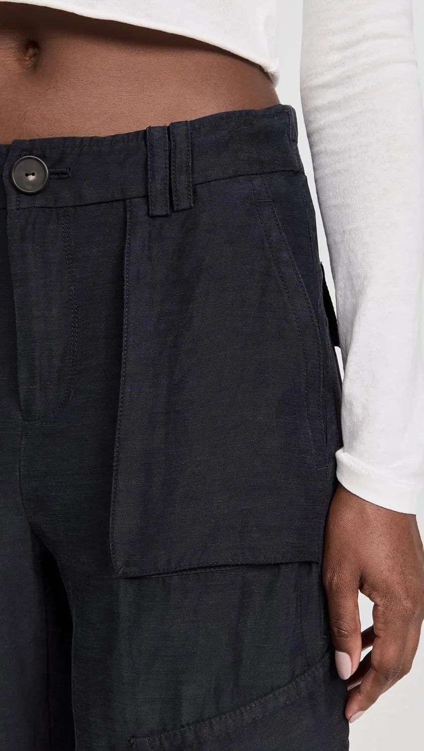 Vince Women's Wide Leg Cargo Pants