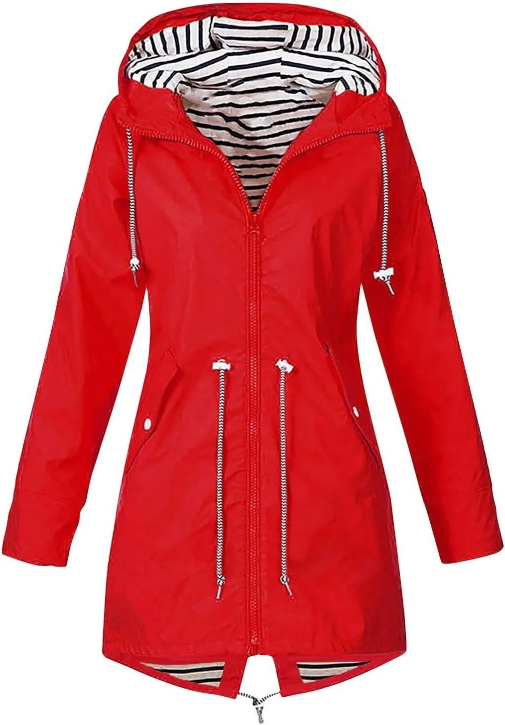 Waterproof Lightweight Jackets for Women, 2025 Cold Weather Womens Coats Breathable Fashion Windbreaker