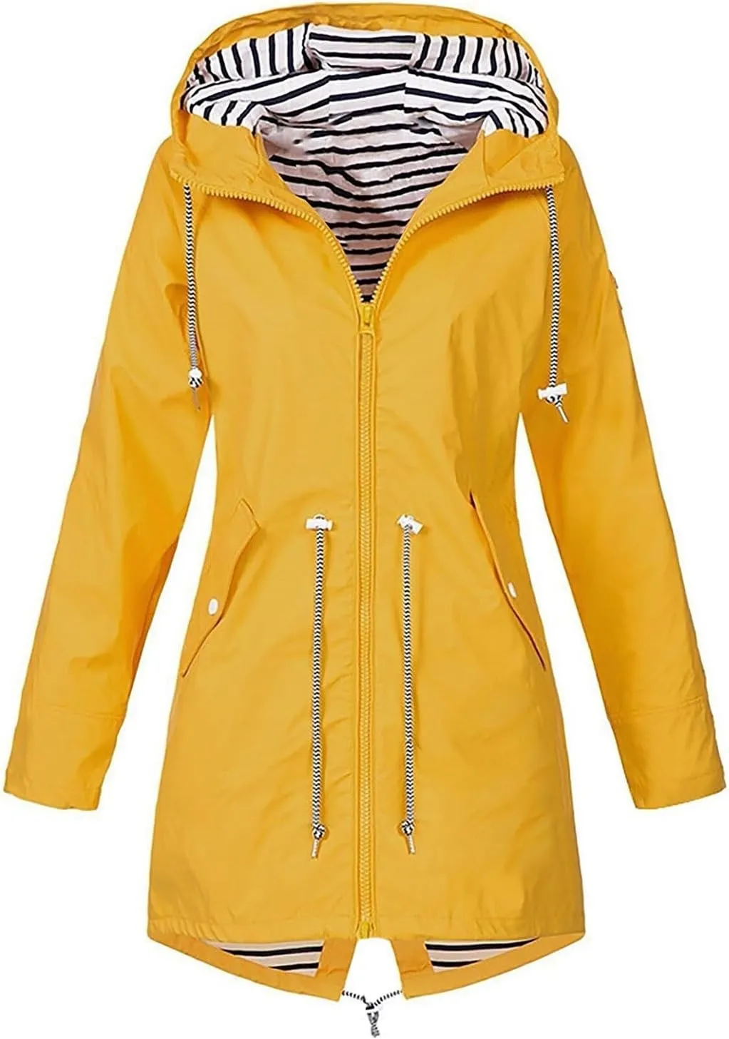 Waterproof Lightweight Jackets for Women, 2025 Cold Weather Womens Coats Breathable Fashion Windbreaker