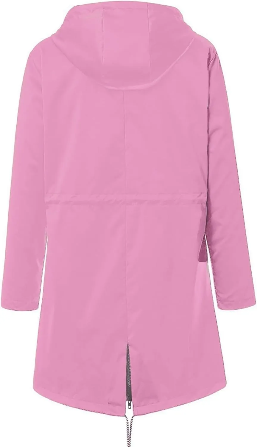 Waterproof Lightweight Jackets for Women, 2025 Cold Weather Womens Coats Breathable Fashion Windbreaker