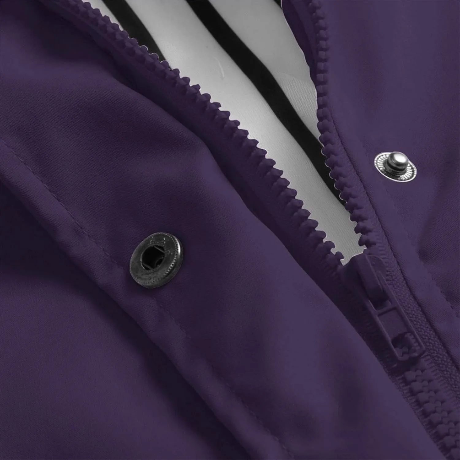 Waterproof Outdoor Rain Jacket Women, Lightweight Cold Weather Womens Coats Zip Up Breathable Windbreaker Women