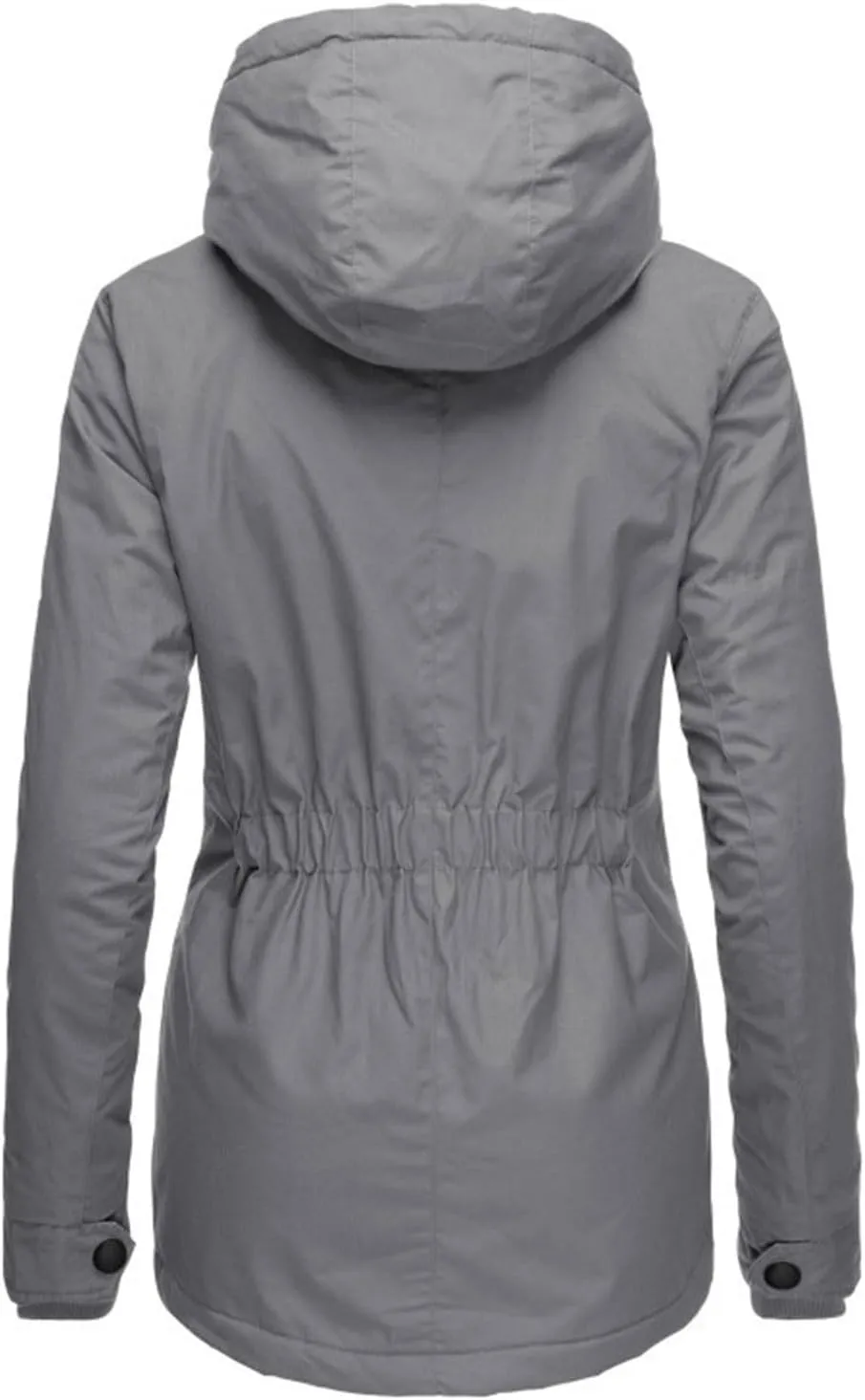Women Jean Jacket Juniors Business Suit Women's Mid Length Down Coat Hooded Fleece Lined for Warmth & Comfort