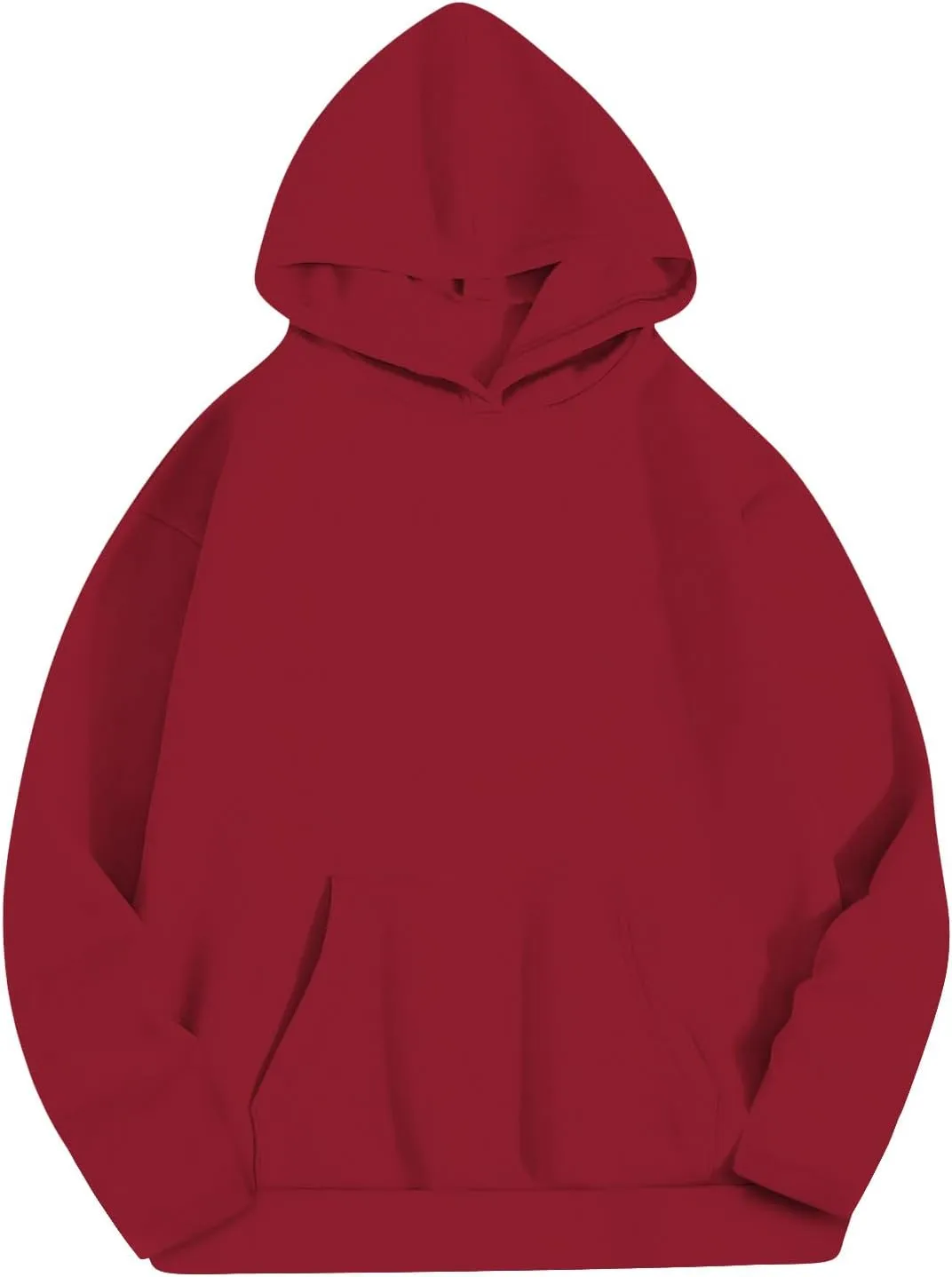 Womens Oversized Hoodies Fall Fashion Fleece Sweatshirts Long Sleeve Sweater Workout Hooded Pullover with Pockets
