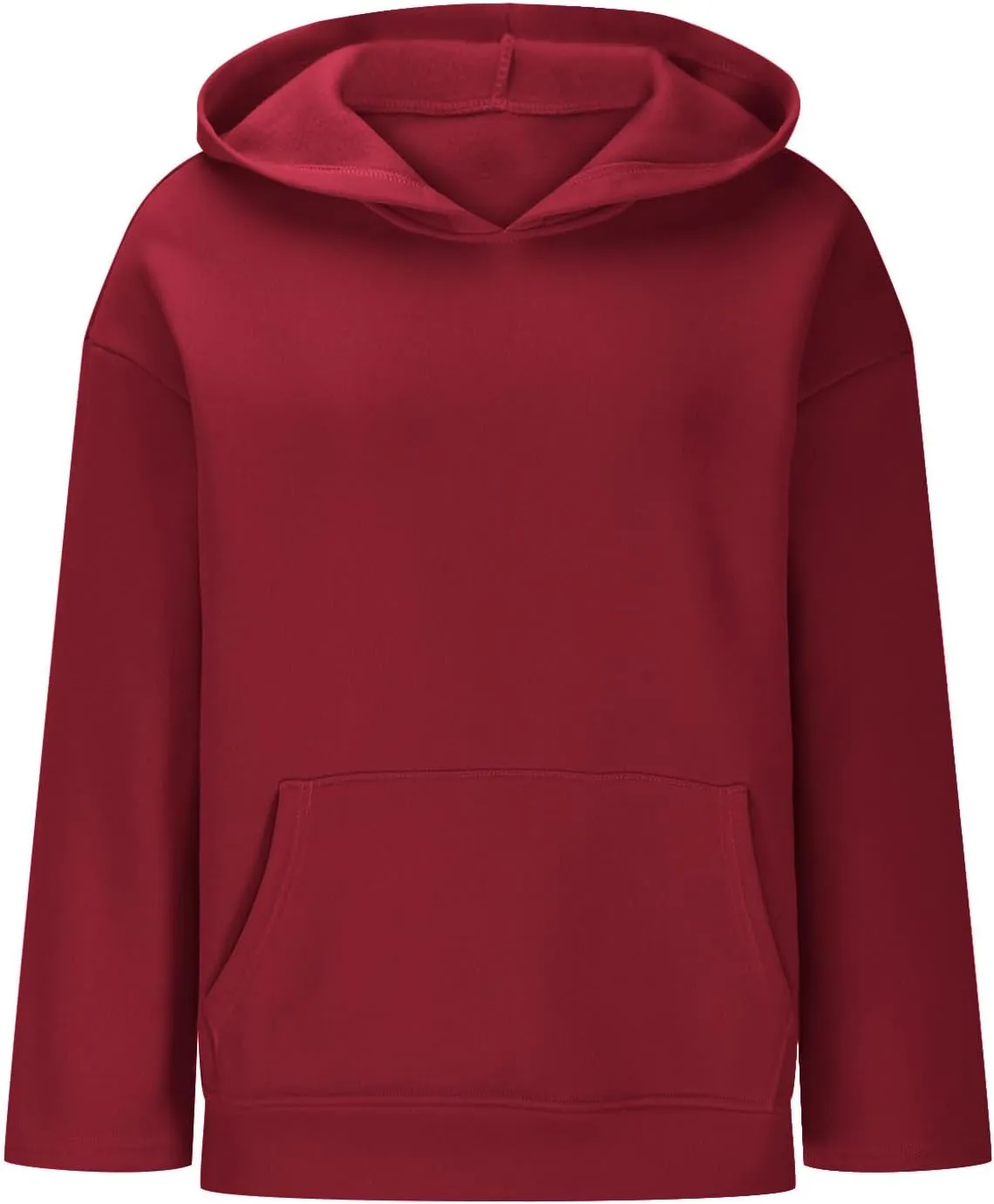 Womens Oversized Hoodies Fall Fashion Fleece Sweatshirts Long Sleeve Sweater Workout Hooded Pullover with Pockets