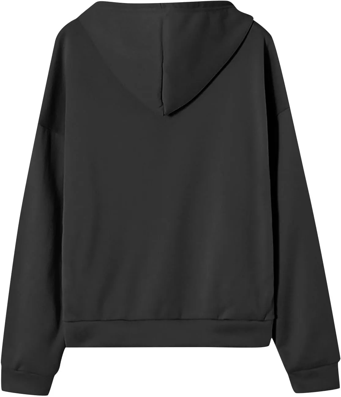 Womens Zip Up Hoodies Y2k Long Sleeve Oversized Hoodies Tunic Cute Sweatshirts Fleece Winter Fall Jackets 2024