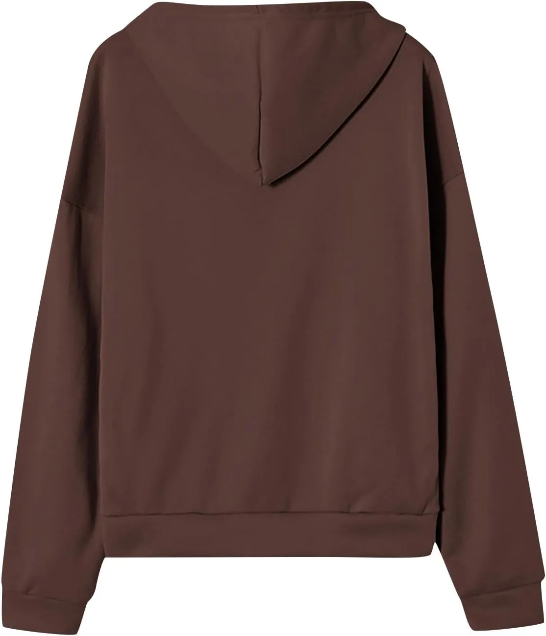 Womens Zip Up Hoodies Y2k Long Sleeve Oversized Hoodies Tunic Cute Sweatshirts Fleece Winter Fall Jackets 2024