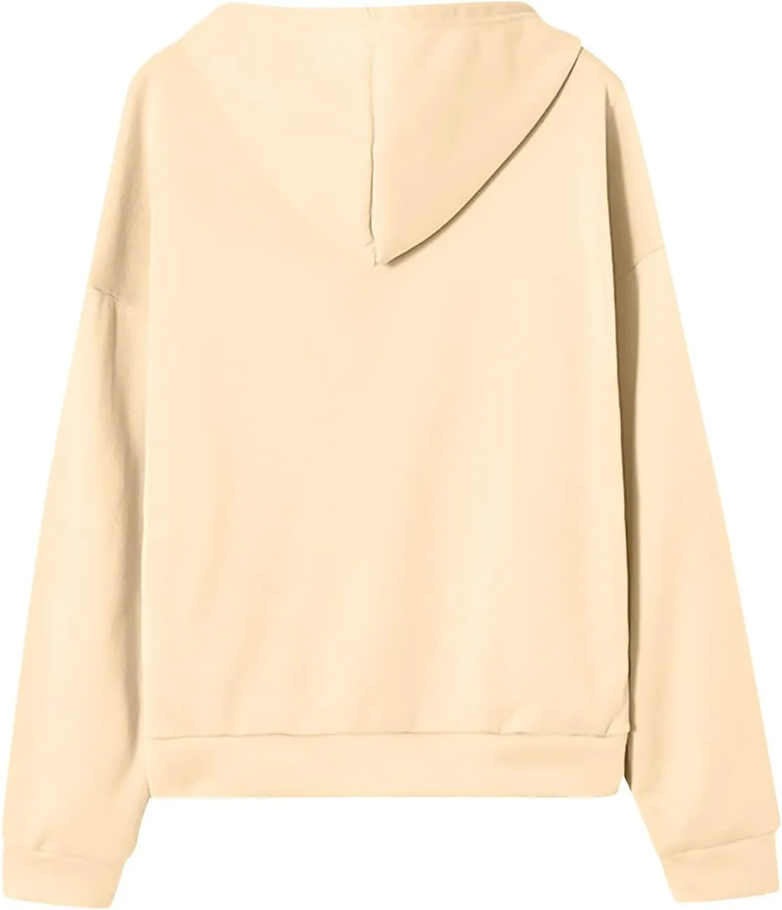 Womens Zip Up Hoodies Y2k Long Sleeve Oversized Hoodies Tunic Cute Sweatshirts Fleece Winter Fall Jackets 2024