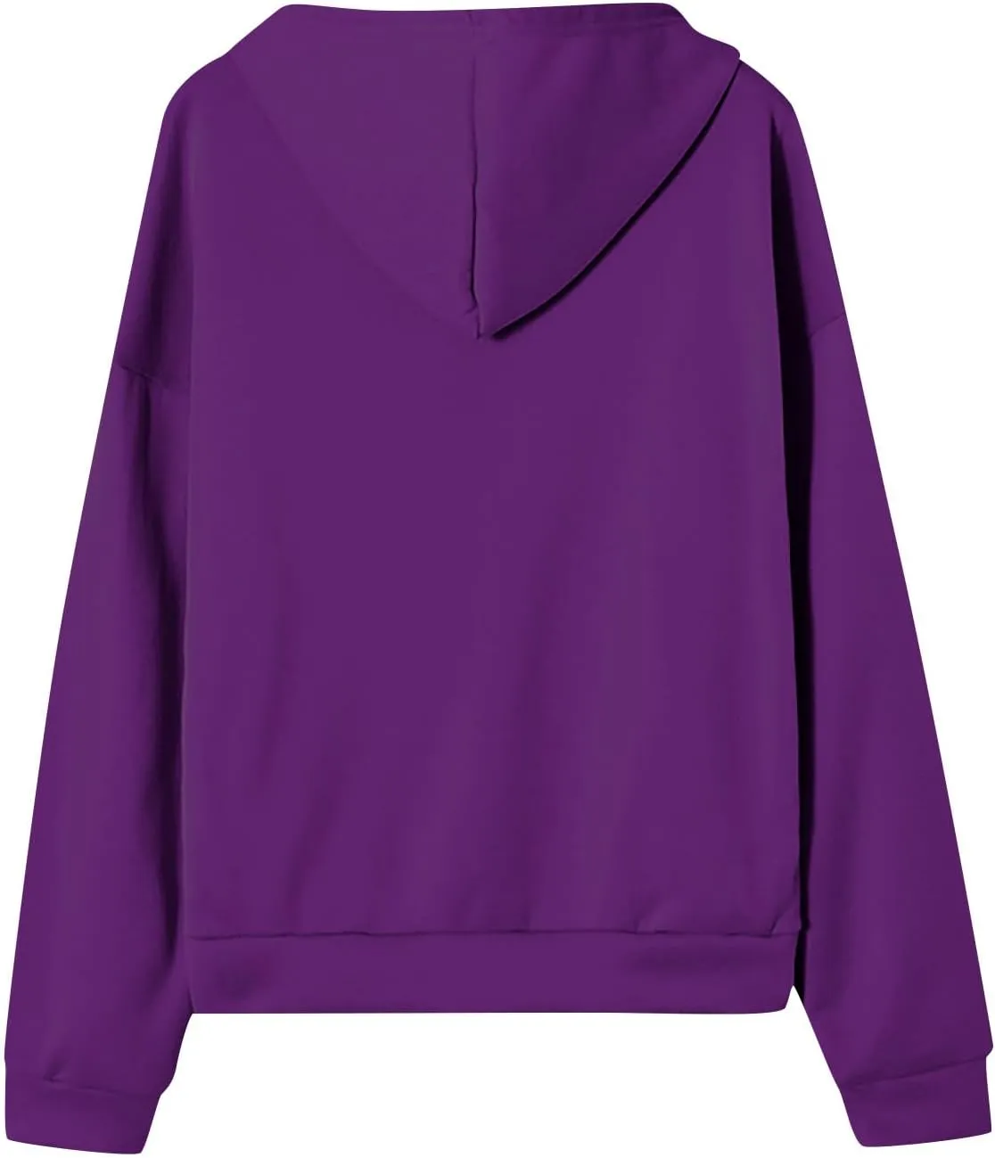 Womens Zip Up Hoodies Y2k Long Sleeve Oversized Hoodies Tunic Cute Sweatshirts Fleece Winter Fall Jackets 2024