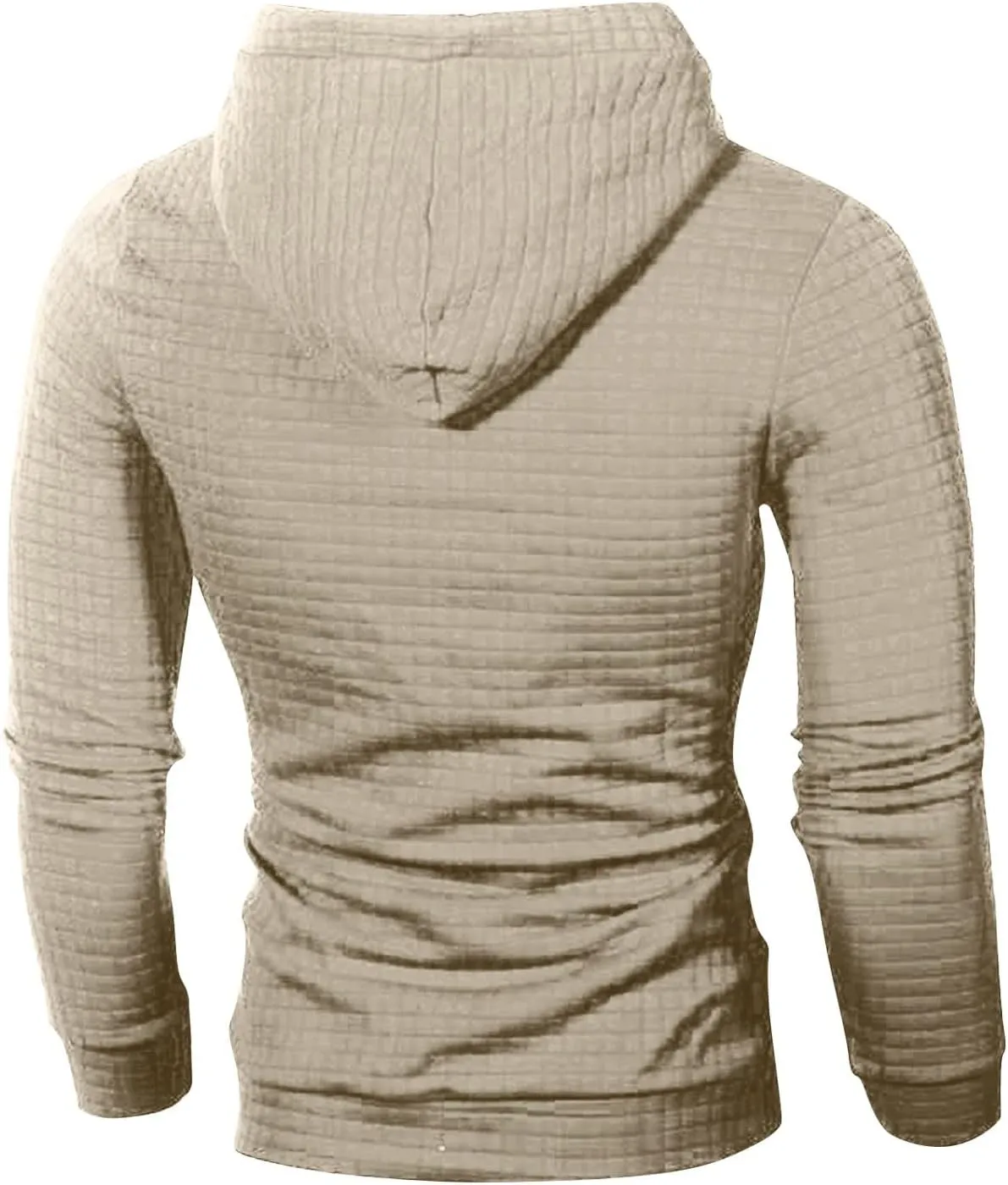 Ymosrh Men Hoodies Pullover Winter Men's Sweater Long Sleeve Hoodie Warm Color Sweatshirt Jacket Mens Fleece Hoodies