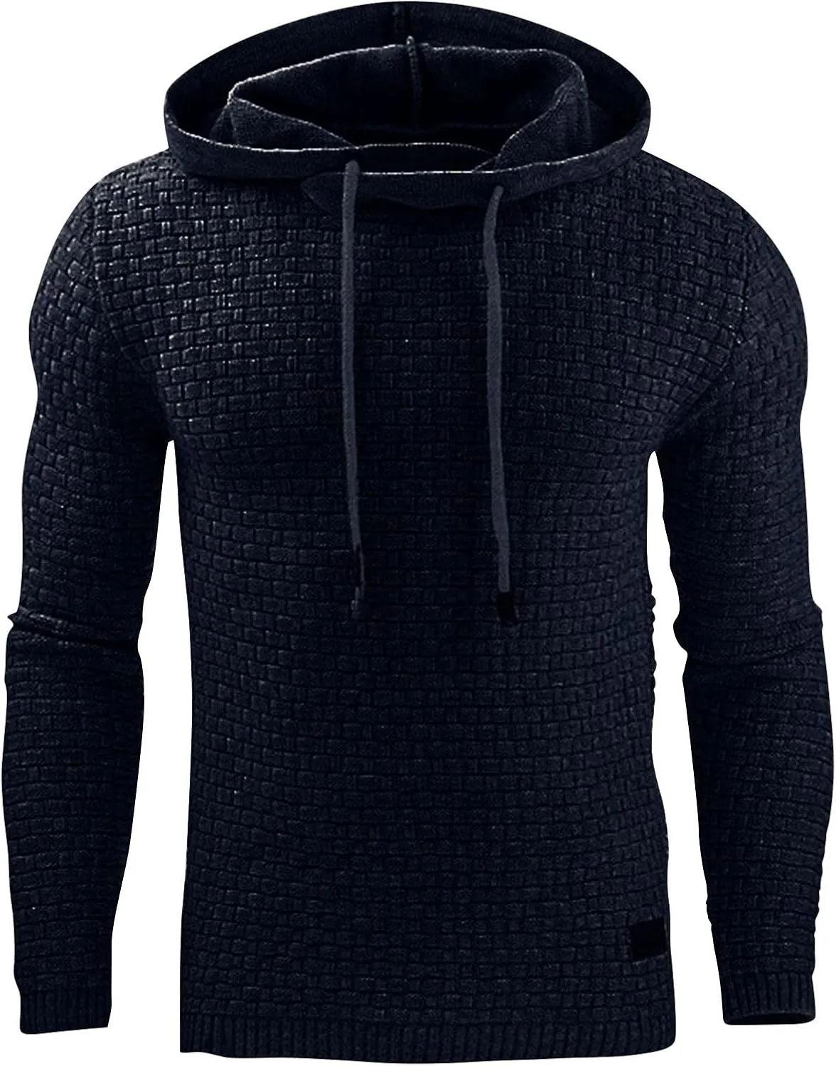 Ymosrh Men Hoodies Pullover Winter Men's Sweater Long Sleeve Hoodie Warm Color Sweatshirt Jacket Mens Fleece Hoodies