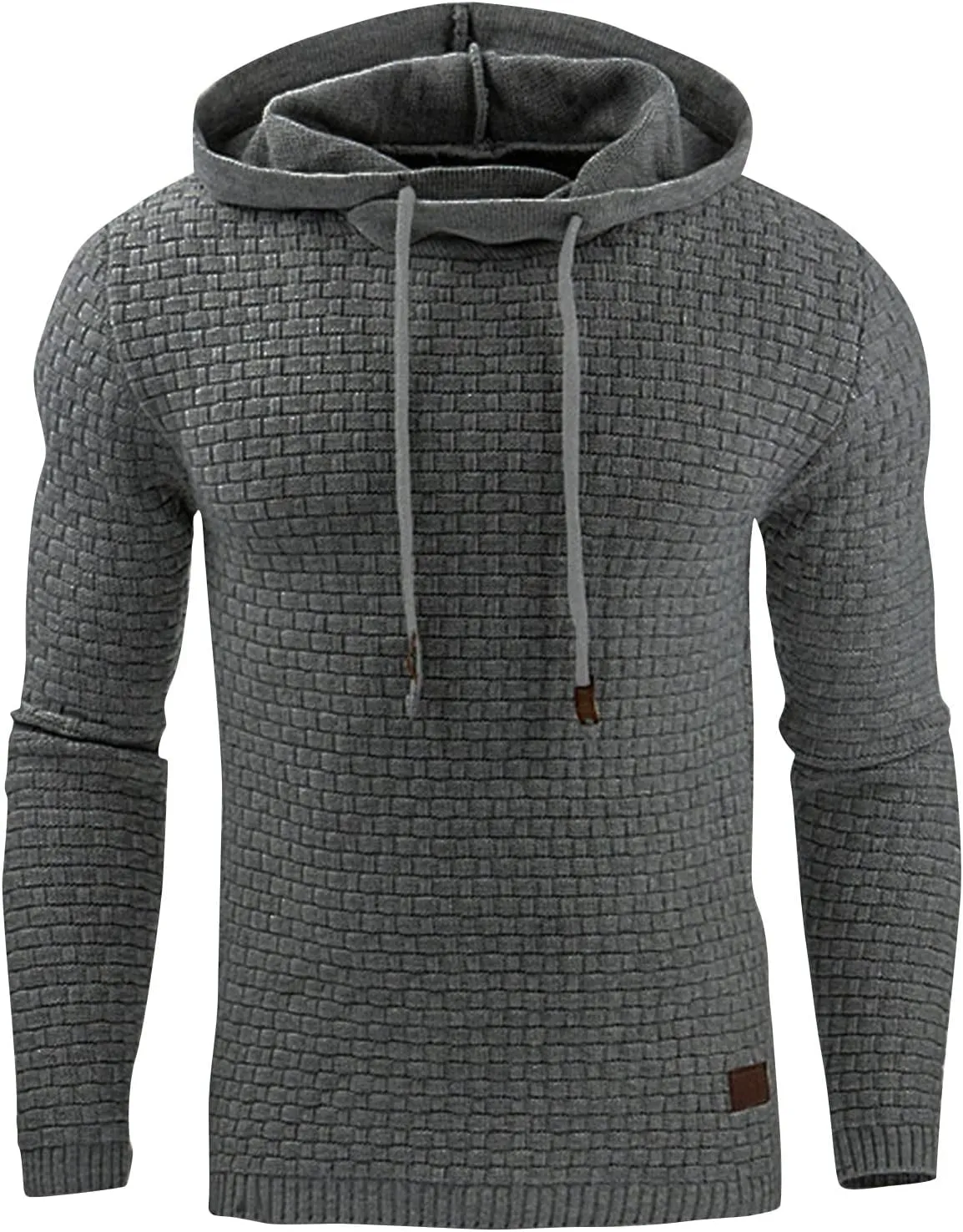Ymosrh Men Hoodies Pullover Winter Men's Sweater Long Sleeve Hoodie Warm Color Sweatshirt Jacket Mens Fleece Hoodies